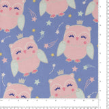 Printed Flannelette - CHELSEA - 018 - Periwinkle