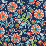 Printed Flannelette - CHELSEA - 021 - Navy