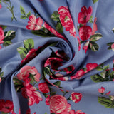 Printed Flannelette - CHELSEA - 022 - Denim
