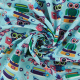 Printed Flannelette - CHELSEA - 024 - Light Blue