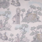 CHELSEA Flannelette Print - Alice - White