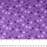 Printed Flannelette - CHELSEA - 1069 - Purple