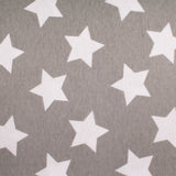 Flanellette Imprimée CHELSEA - Étoiles - Gris