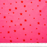 Printed Flannelette CHELSEA - Little star - Pink