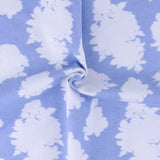 Printed Flannelette CHELSEA - 1460 - Light Blue