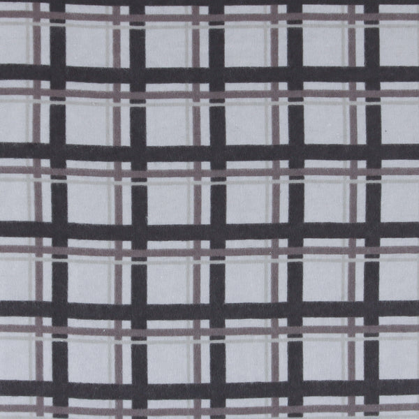 Flanellette Imprimée CHELSEA - 1483 - Gris