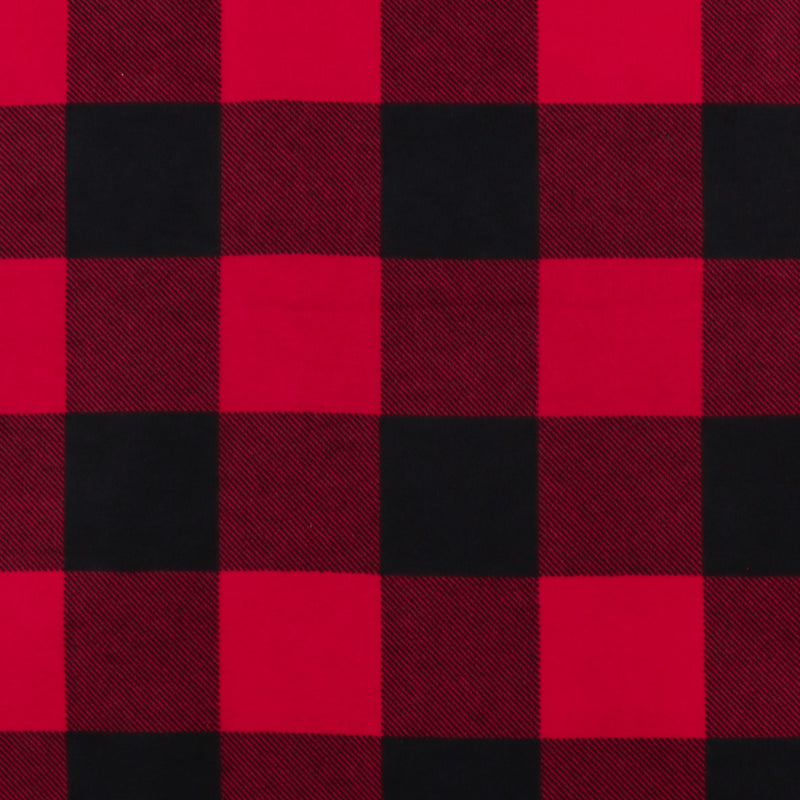 Flanellette Imprimée CHELSEA - 1499 - Rouge