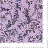 Flanellette Imprimée CHELSEA - 1535 - Lilas