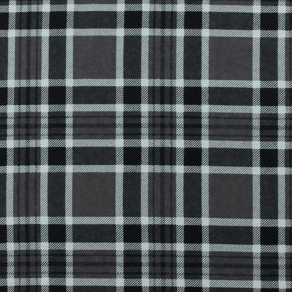 Flanellette Imprimée CHELSEA - 1559 - Gris