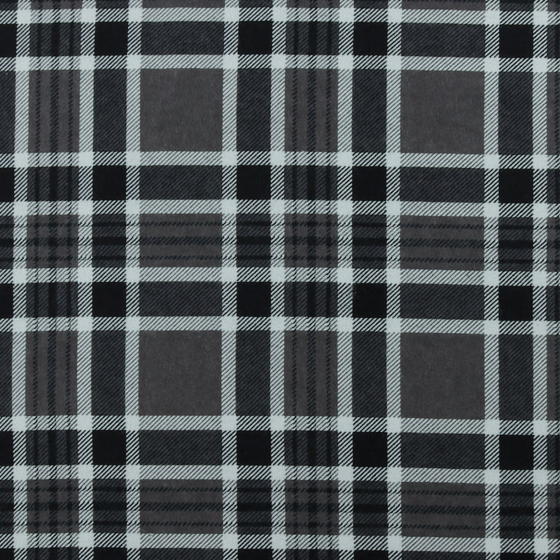 Flanellette Imprimée CHELSEA - 1559 - Gris