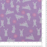 Printed Flannelette CHELSEA - 1593 - Lilac