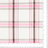 Flanellette Imprimée - CHELSEA - 1632 - Rose