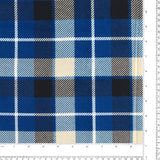 Flanellette Imprimée - CHELSEA - 1633 -Bleu