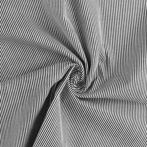 Printed Flannelette - CHELSEA - 1634 - Black & White