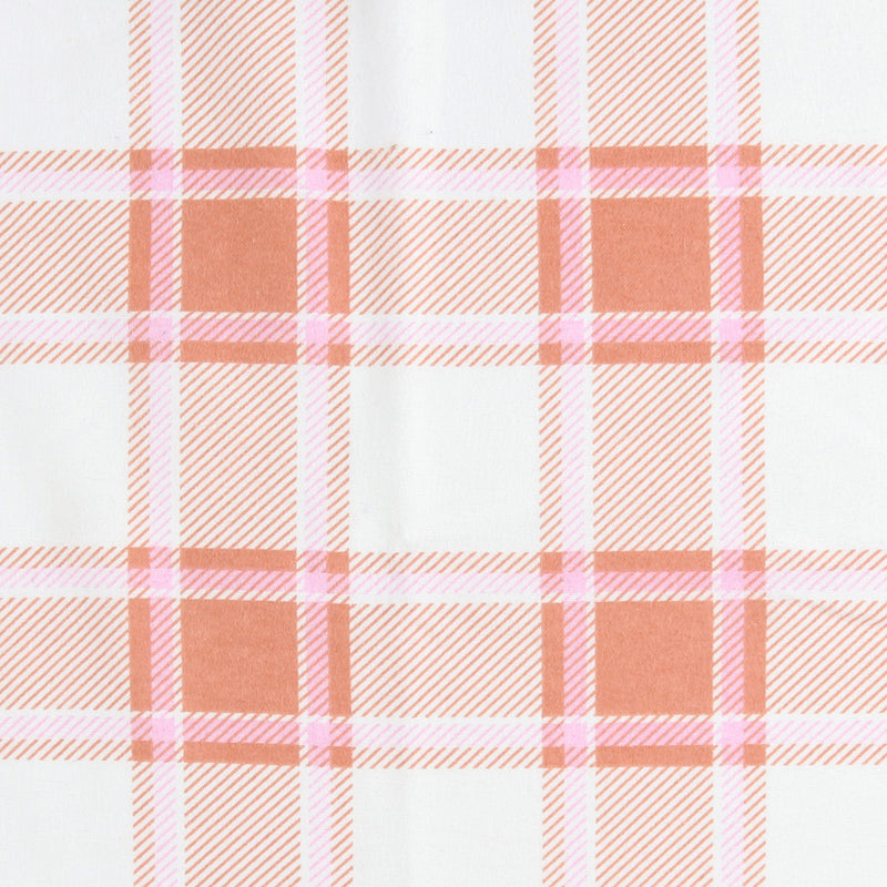 Printed Flannelette - CHELSEA - 1640 - Salmon