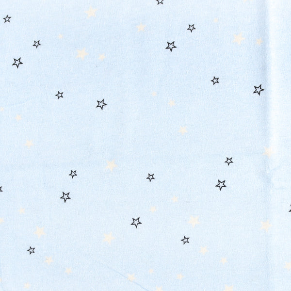 Printed Flannelette - CHELSEA - 1647 - Light Blue
