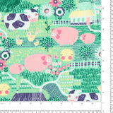 Flanellette Imprimée - CHELSEA - 1654 - Vert