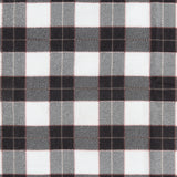 Flanellette Imprimée - CHELSEA - 1655 - Noir et Blanc