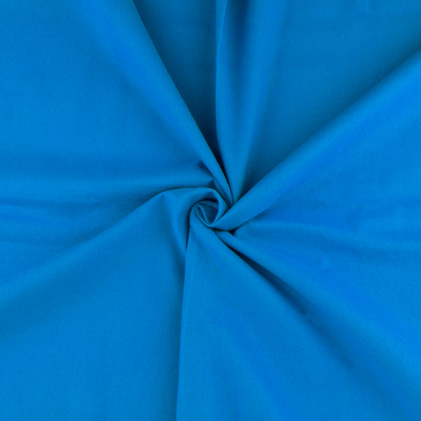 Plain Flannelette - Blue Waters