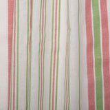 Tea Towelling - JACQUARD - Stripes - Watermelon / Green