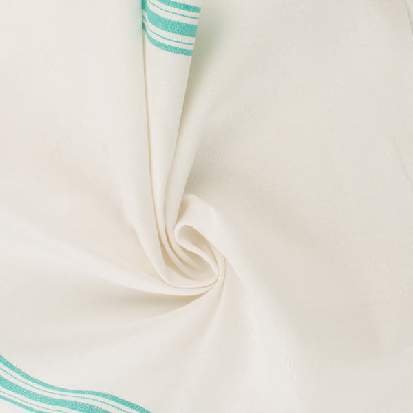 Tea Towelling - Aqua
