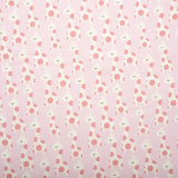 Printed Flannelette - CHARLIE - Baby giraffe - Pink