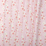 Printed Flannelette - CHARLIE - Baby giraffe - Pink
