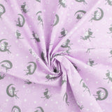 Printed Flannelette - CHARLIE - 181 - Lavender