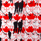 Flanellette Imprimée - CHARLIE - Hockey Canada - Blanc