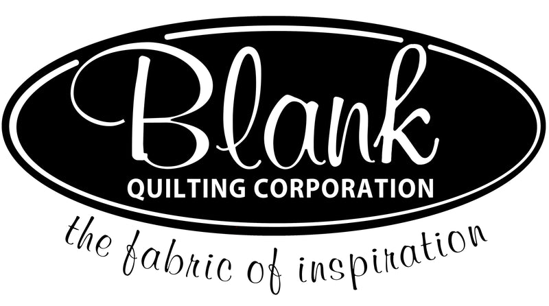 Blank - Printed Cotton - BE MERRY & SHINE BRIGHT - 003 - White