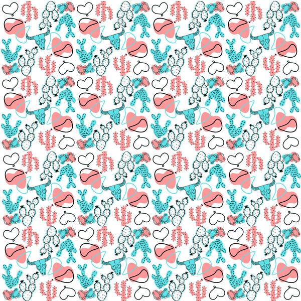 Whimsical Western Pattern