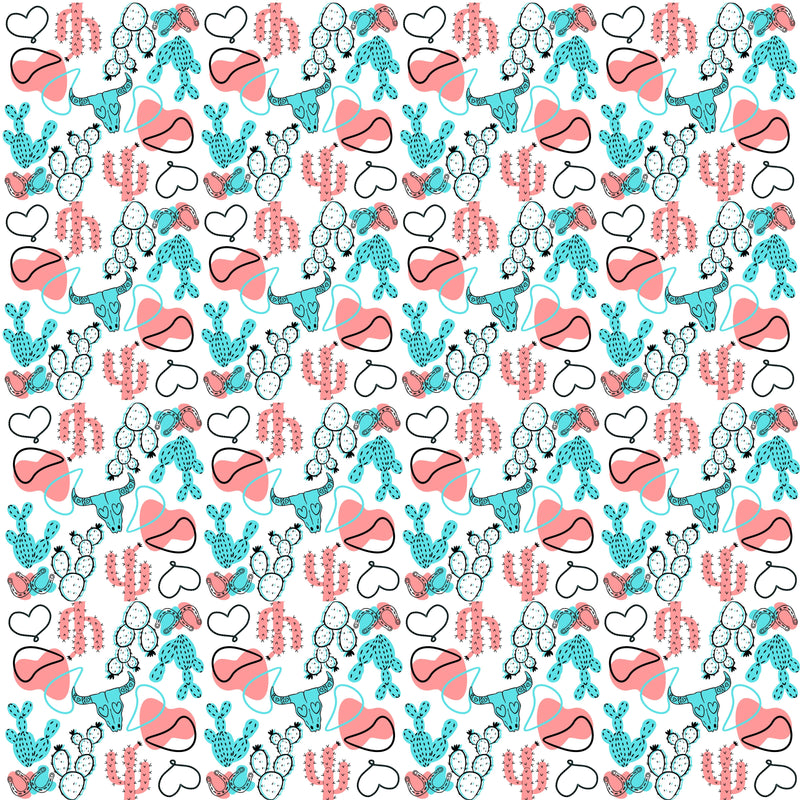 Whimsical Western Pattern