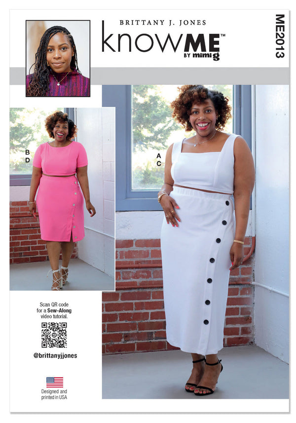 ME2013 Misses' and Women's Knit Tops and Skirts by Brittany J. Jones (20W-22W-24W-26W-28W)
