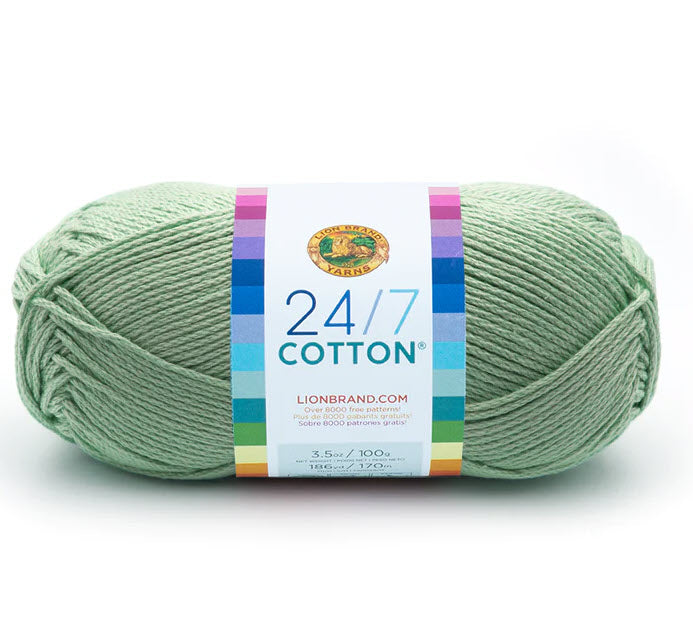 Lion Brand 24/7 Cotton - Jade