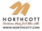 Northcott - Coton imprimé sous license - RUDOLPH LE RENNE AU NEZ ROUGE - 001 - Bleu Pâle