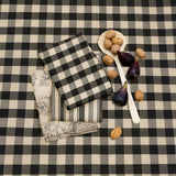 Home Decor Fabric - Modern Farmhouse - Eugene - Black