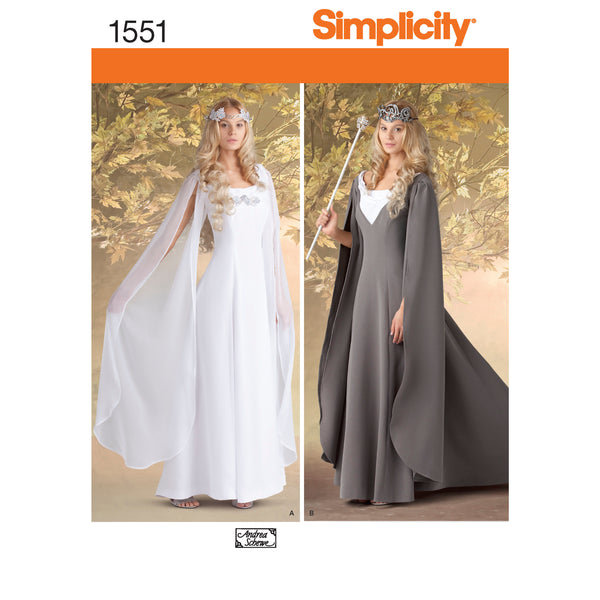 Simplicity S1551 Misses' Costumes