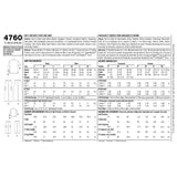 Simplicity S4760 Chemises et Pantalons pour Garçons et Hommes (S-M-L / S-M-L-XL)