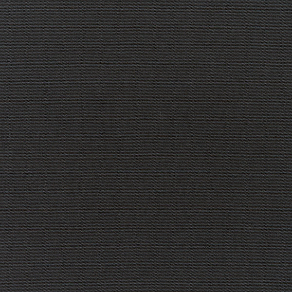 9 x 9 po échantillon de tissu - Sunbrella pour ameublement Canevas Unis 5408 Noir