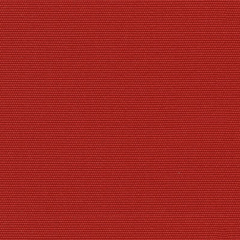 9 x 9 po échantillon de tissu - Sunbrella pour ameublement Canevas Unis 5477 Rouge Logo