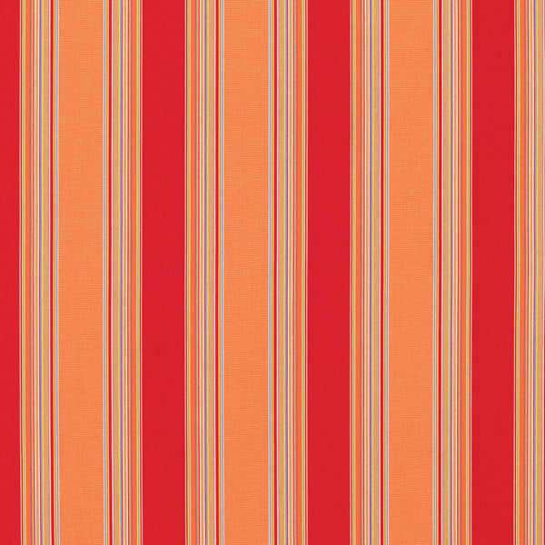 Sunbrella Furniture Stripes Bravada 5601 Salsa