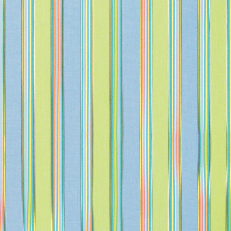 9 x 9 inch Home decor fabric Swatch - Sunbrella Furniture Stripes Bravada 5602 Limelite