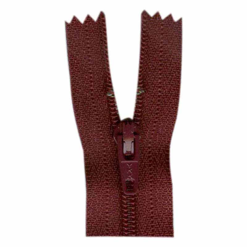COSTUMAKERS General Purpose Closed End Zipper 18cm (7″) - Bordeaux - 1700