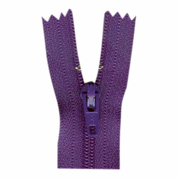COSTUMAKERS General Purpose Closed End Zipper 18cm (7″) - Purple - 1700