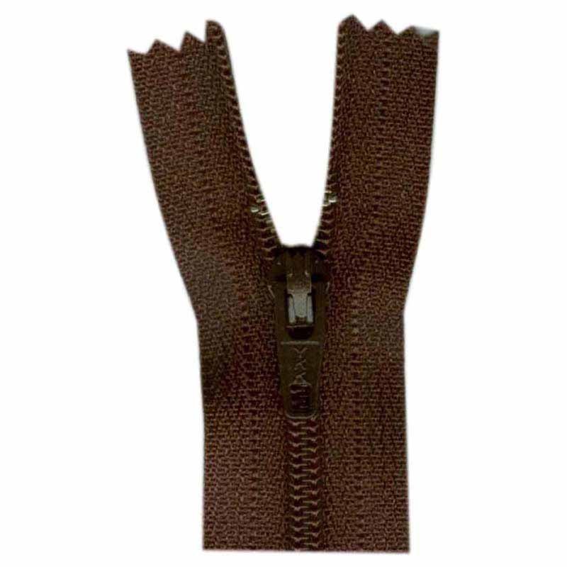 COSTUMAKERS General Purpose Closed End Zipper 18cm (7″) - Sept. Brown - 1700