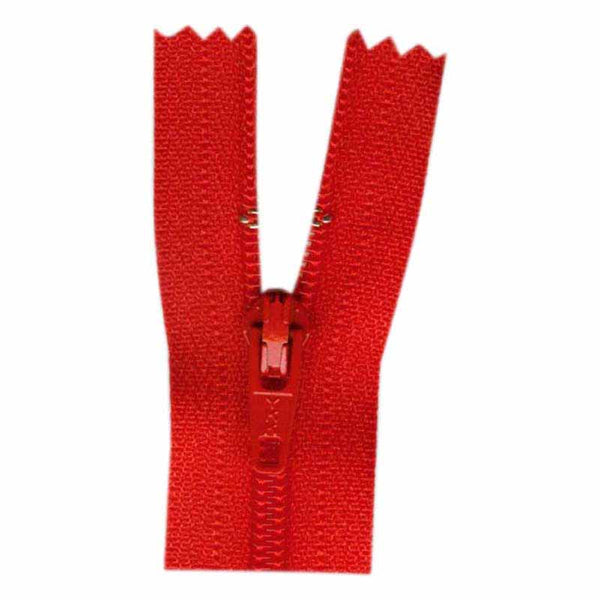COSTUMAKERS General Purpose Closed End Zipper 18cm (7″) - Atom Red - 1700