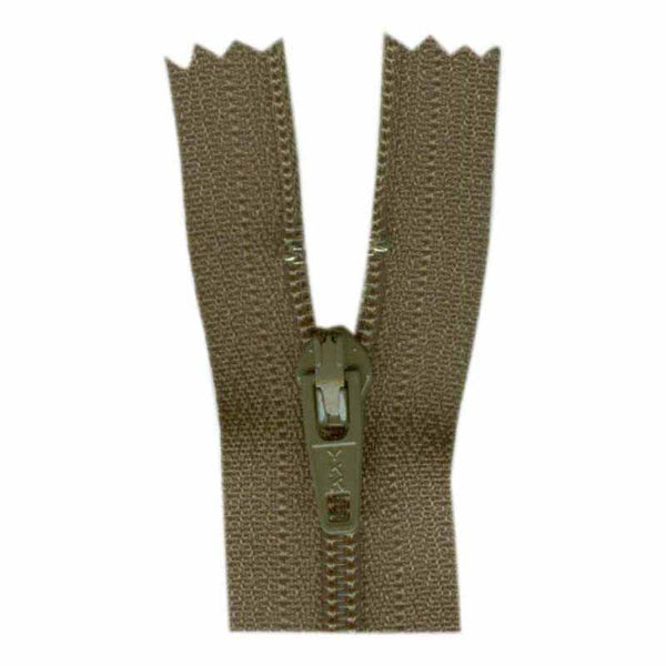 COSTUMAKERS General Purpose Closed End Zipper 20cm (8″) - Taupe - 1700
