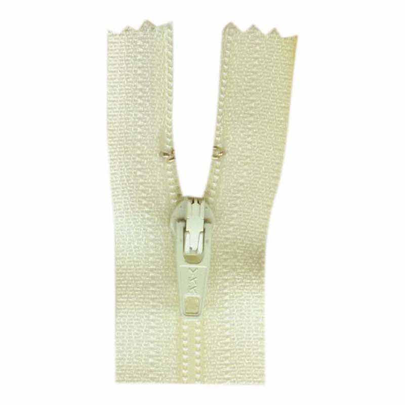 COSTUMAKERS General Purpose Closed End Zipper 20cm (8″) - Ivory - 1700