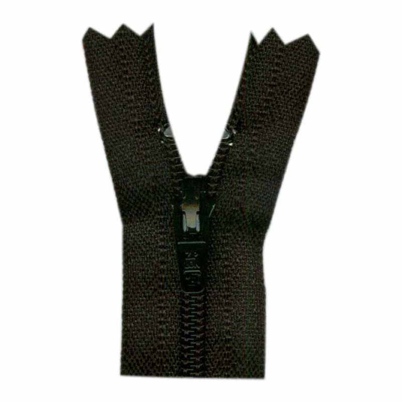 COSTUMAKERS General Purpose Closed End Zipper 20cm (8″) - Black - 1700