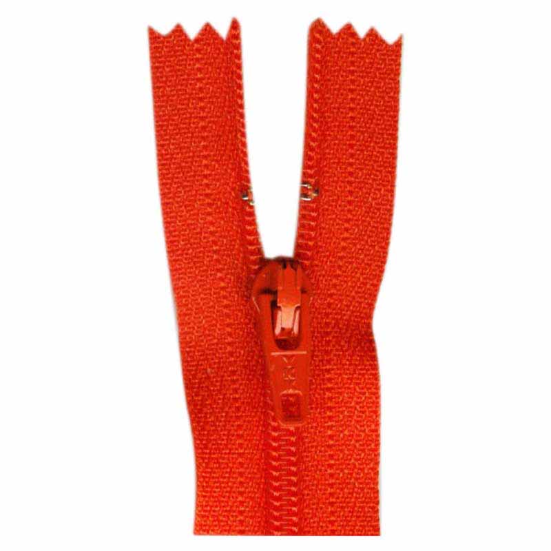 COSTUMAKERS Fermeture à glissière tout usage à bout fermé 20cm (8 po) rouge profond 1700